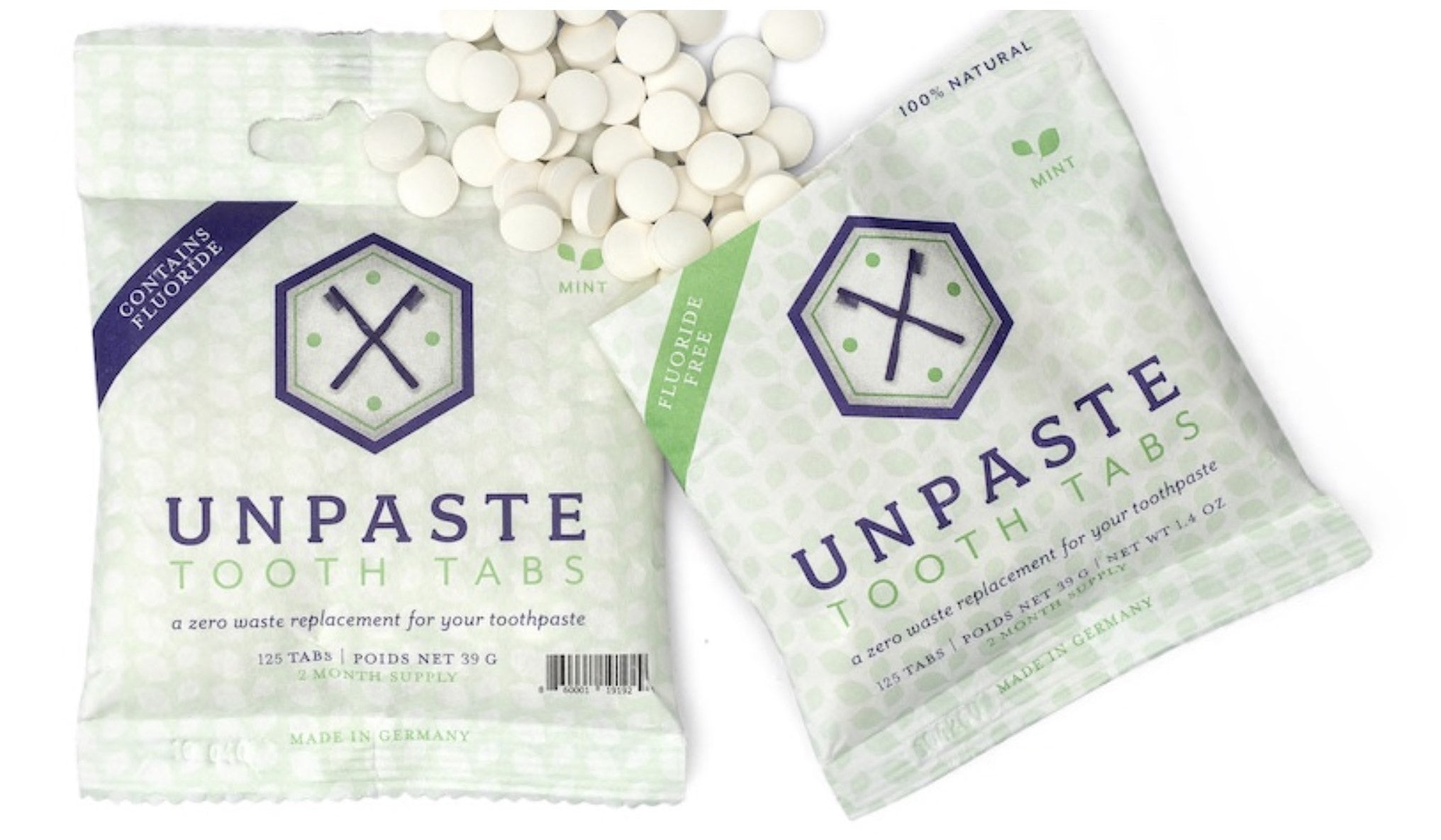 Unpaste Tooth Tabs