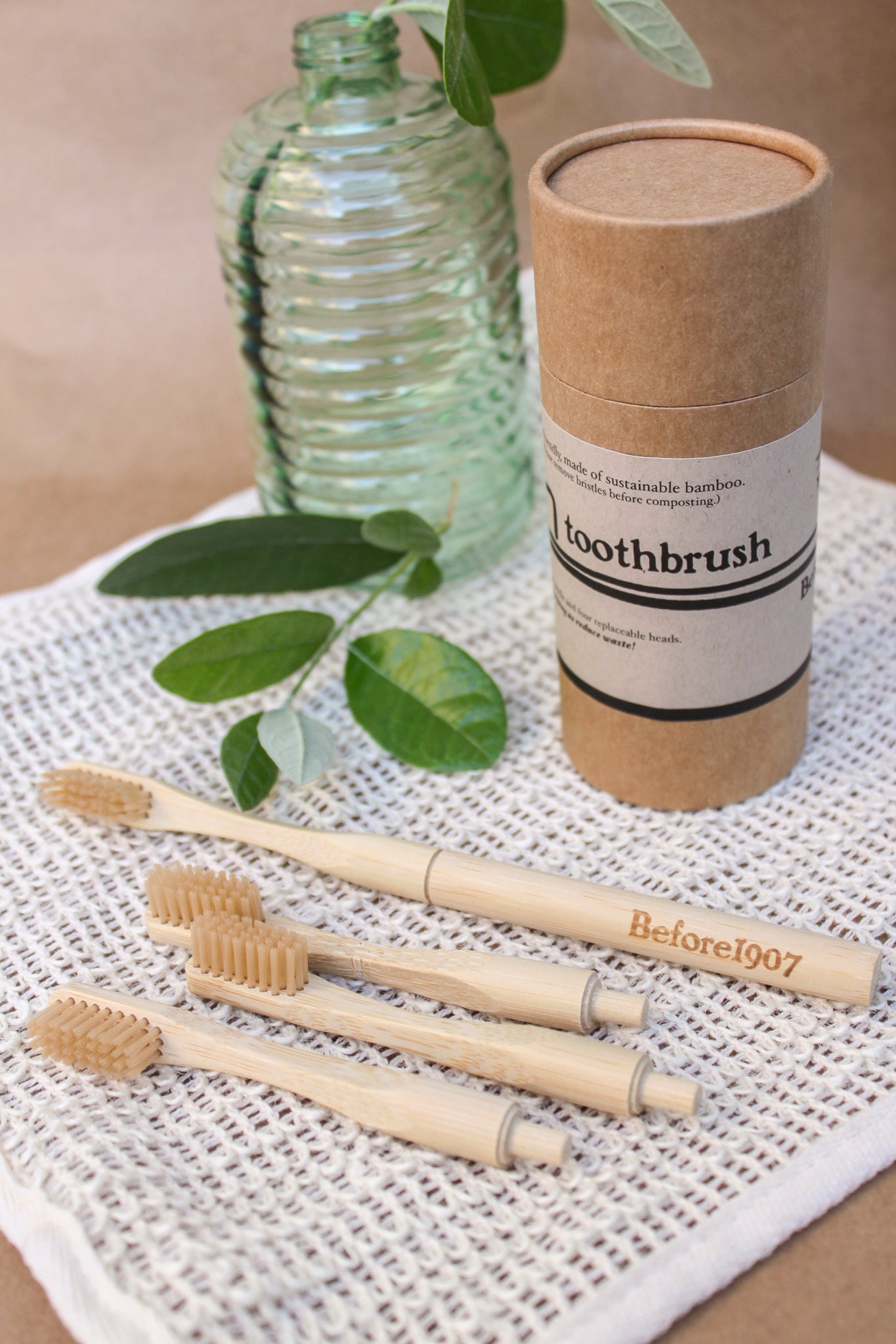 Adult Bamboo Toothbrush- Detachable Head