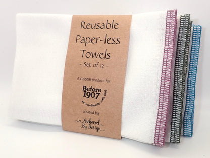 Reusable Cotton Paperless Towels